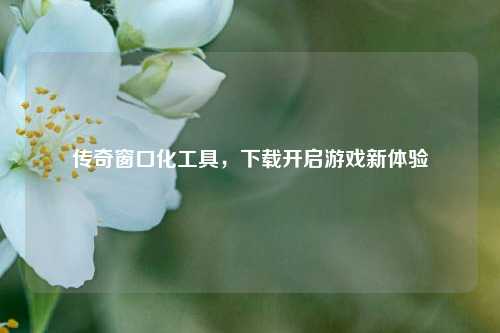 传奇窗口化工具,下载开启游戏新体验