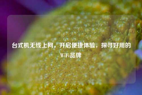 台式机无线上网,开启便捷体验,探寻好用的WiFi品牌