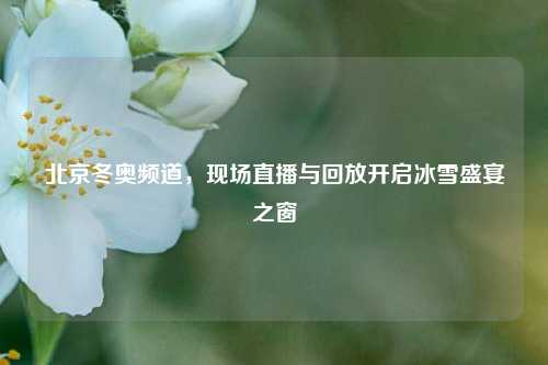 北京冬奥频道,现场直播与回放开启冰雪盛宴之窗