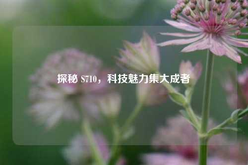 探秘 S710,科技魅力集大成者